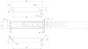 ML-295K, Электромагнитные замки ACCORDTEC, 300 кг, накладной под покраску